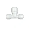 The water purifier quick connector 2-minute to 3-minute T-type three-way quick connection 2-minute quick connection to 3-minute positive T-type three-way Item Picture